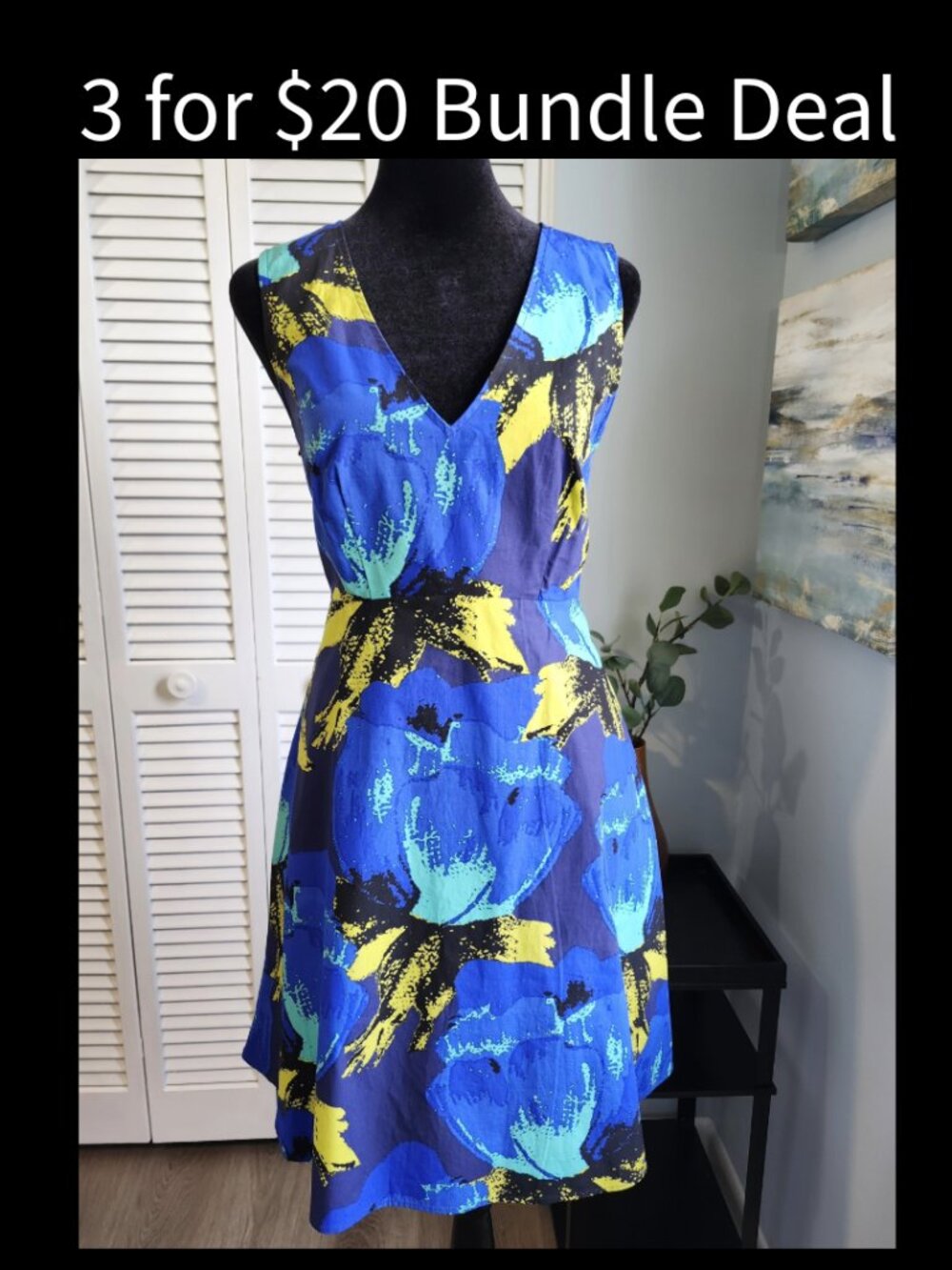 Christopher John Rogers for Target size 2 Blue Dress Summer